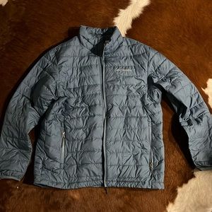 Columbia Blue Puff Jacket
